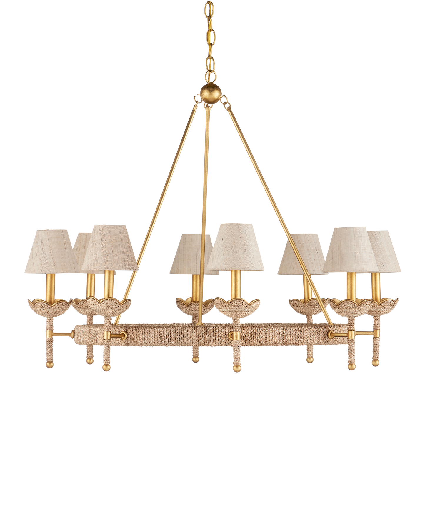 Currey & Co. Vichy Chandelier 9000-1143