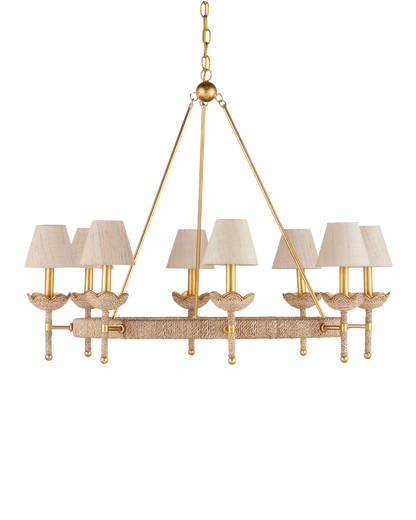 Currey & Co. Vichy Chandelier 9000-1143