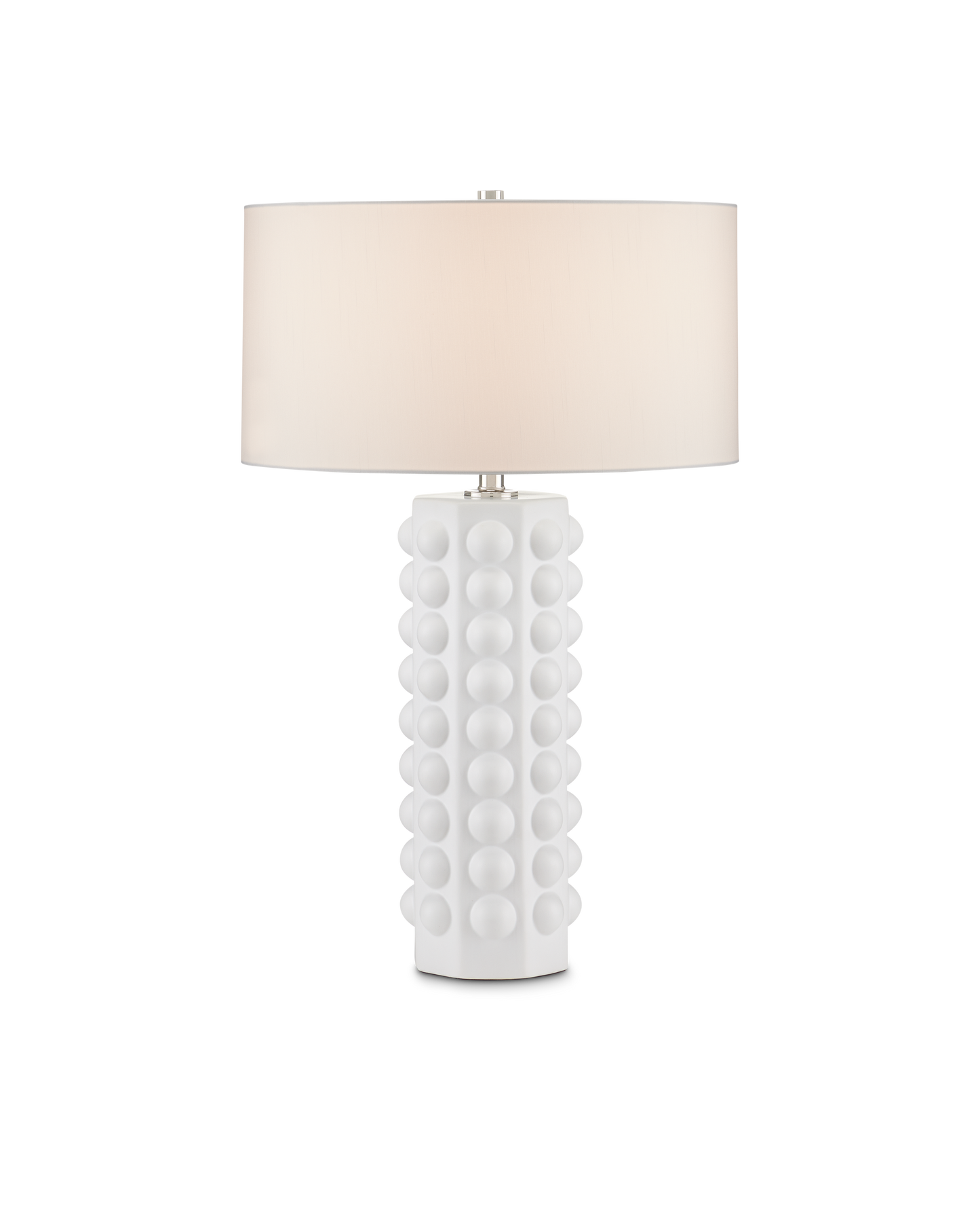 Currey & Co. Cassandra White Table Lamp 6000-0870