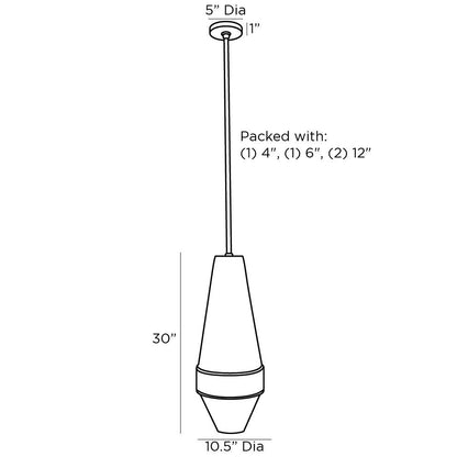 Arteriors Home Sherwood Pendant 41069