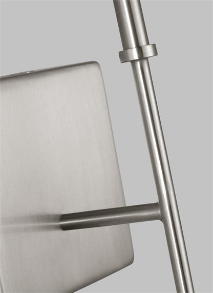 Visual Comfort Studio Studio Collection Foxdale One Light Wall / Bath Sconce in Brushed Nickel 4109301-962