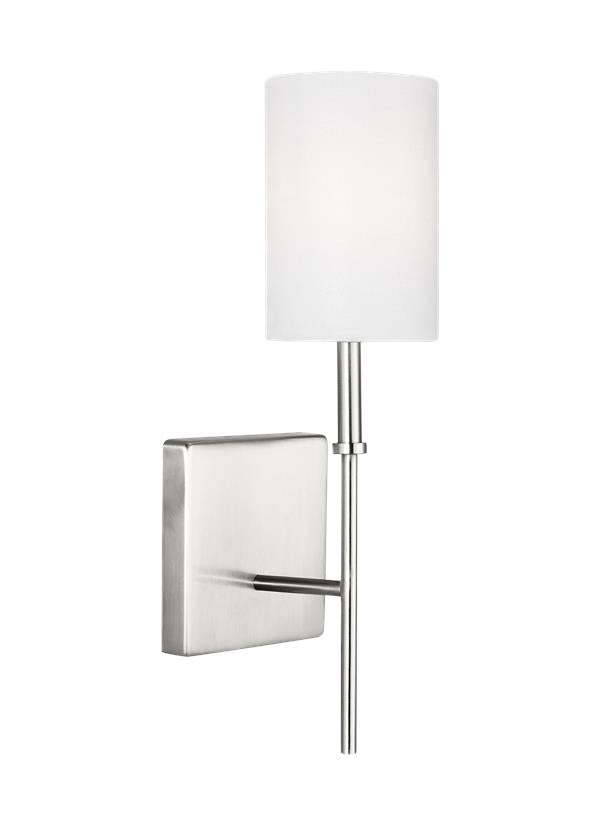 Visual Comfort Studio Studio Collection Foxdale One Light Wall / Bath Sconce in Brushed Nickel 4109301-962