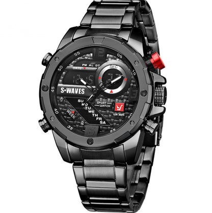 Movement electronic quartz men's watch