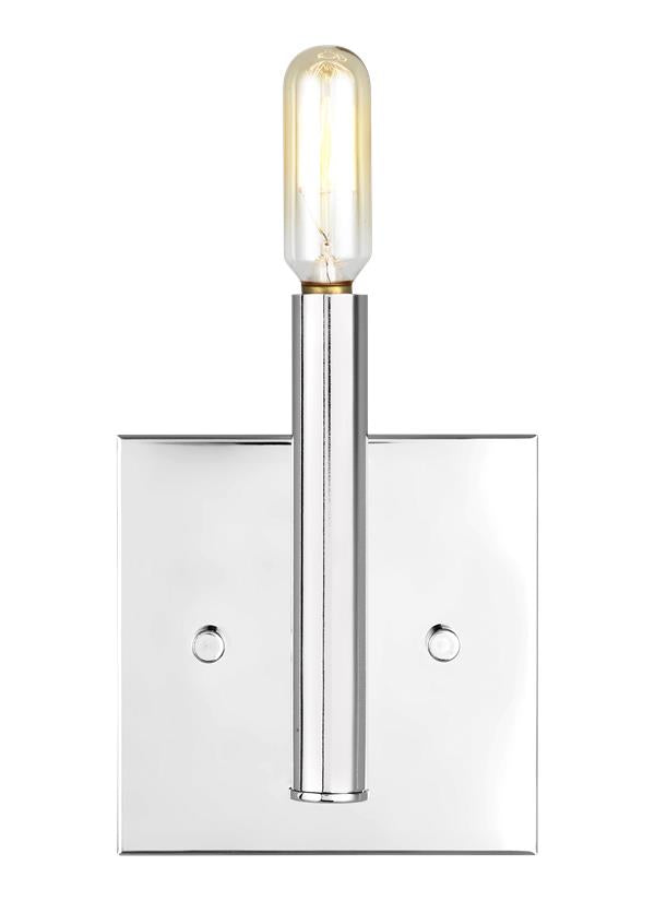 Visual Comfort Studio Studio Collection Vector One Light Wall / Bath Sconce in Chrome 4124301EN-05