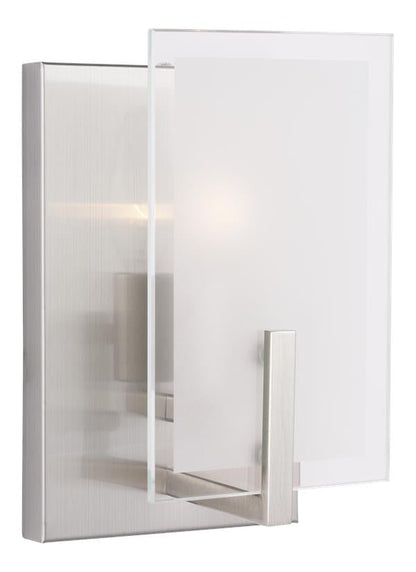 Visual Comfort Studio Sean Lavin Syll One Light Wall / Bath Sconce in Brushed Nickel 4130801-962