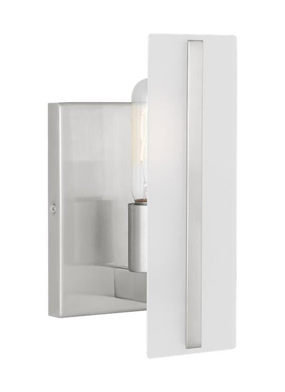 Visual Comfort Studio Studio Collection Dex One Light Wall / Bath Sconce in Brushed Nickel 4154301-962