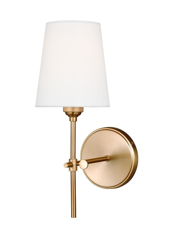 Visual Comfort Studio Thomas O'Brien Baker One Light Wall / Bath Sconce in Satin Brass 4187201EN3-848