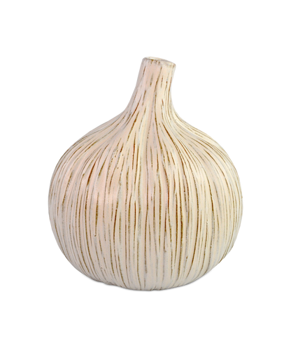 Currey & Co. Medium White Garlic Bulb 1200-0539