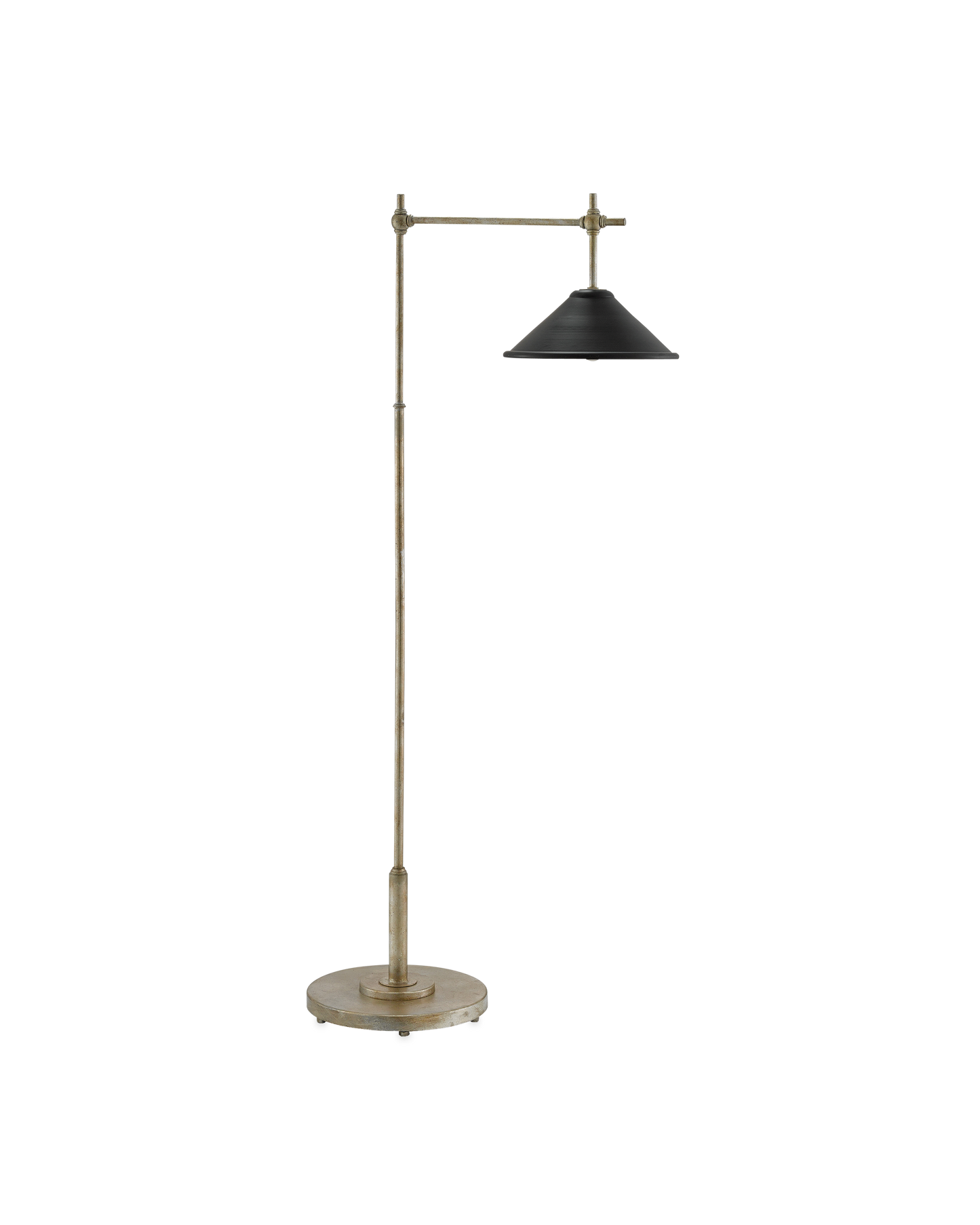 Currey & Co. Dao Silver Floor Lamp 8000-0007