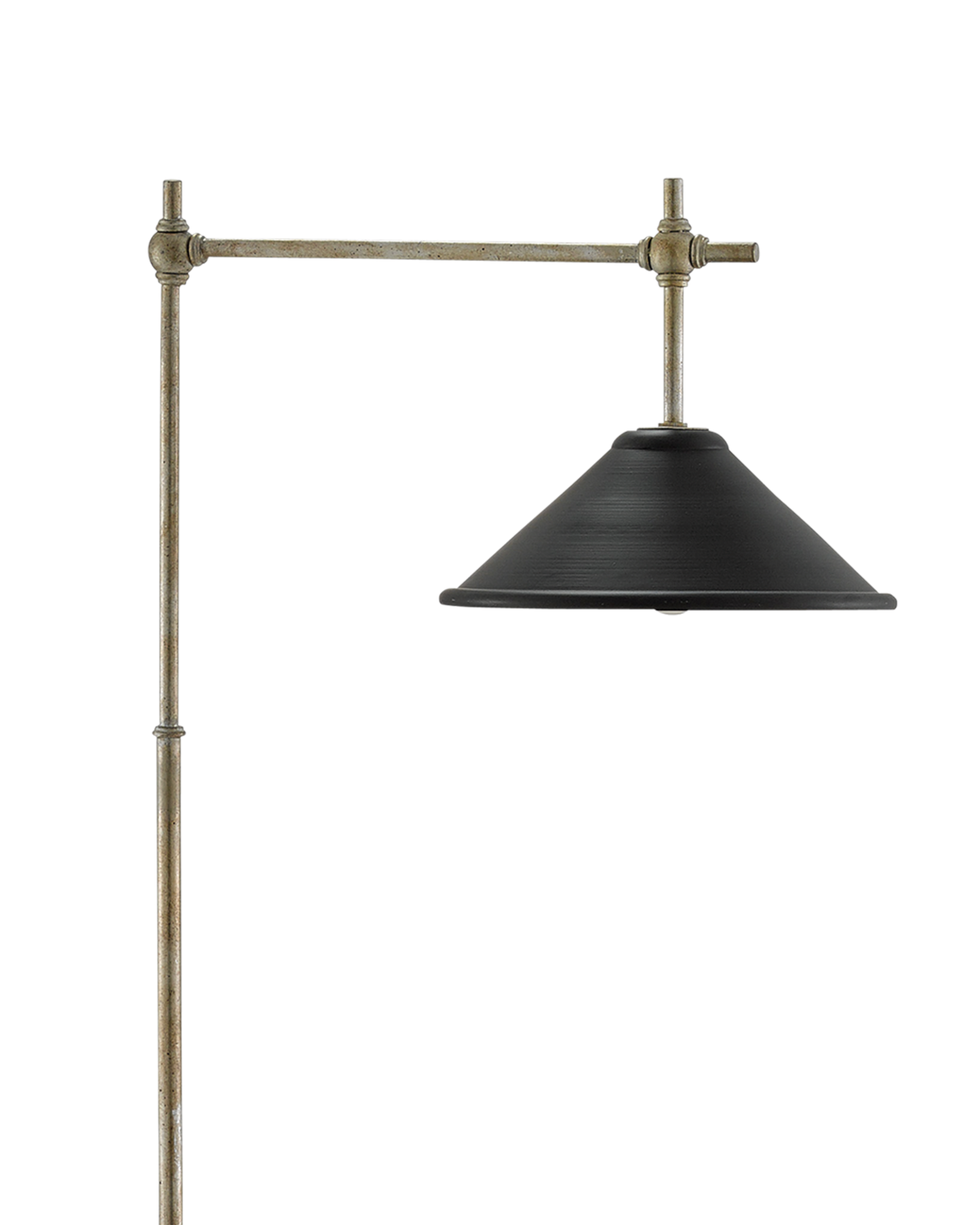 Currey & Co. Dao Silver Floor Lamp 8000-0007