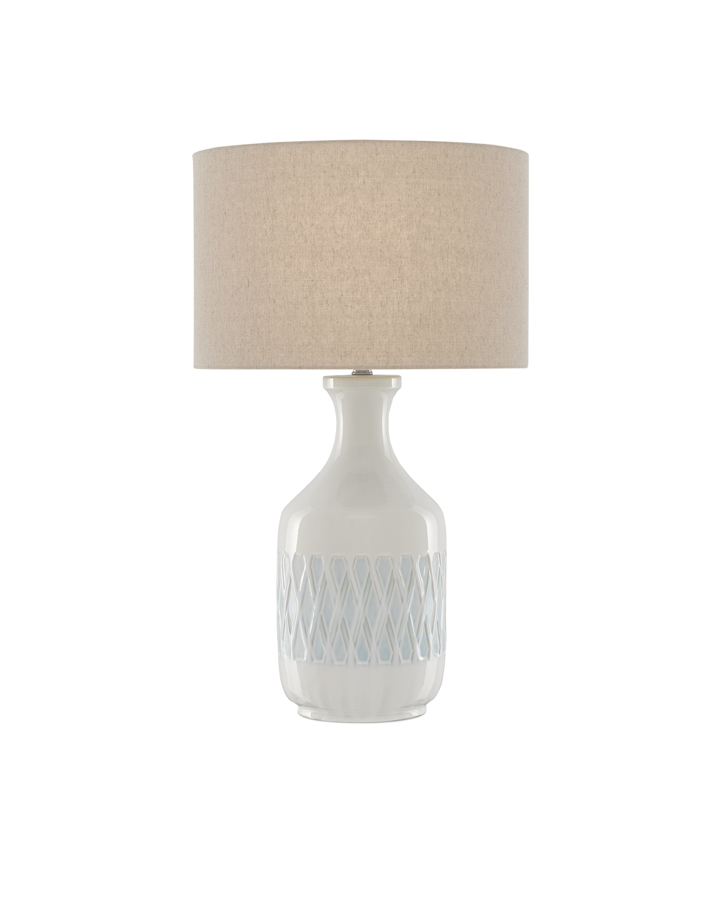 Currey & Co. Samba White Table Lamp 6000-0516