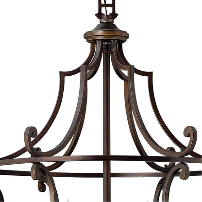 Hinkley Lighting Plymouth Large Open Frame Two Tier Olde Bronze 4259OB