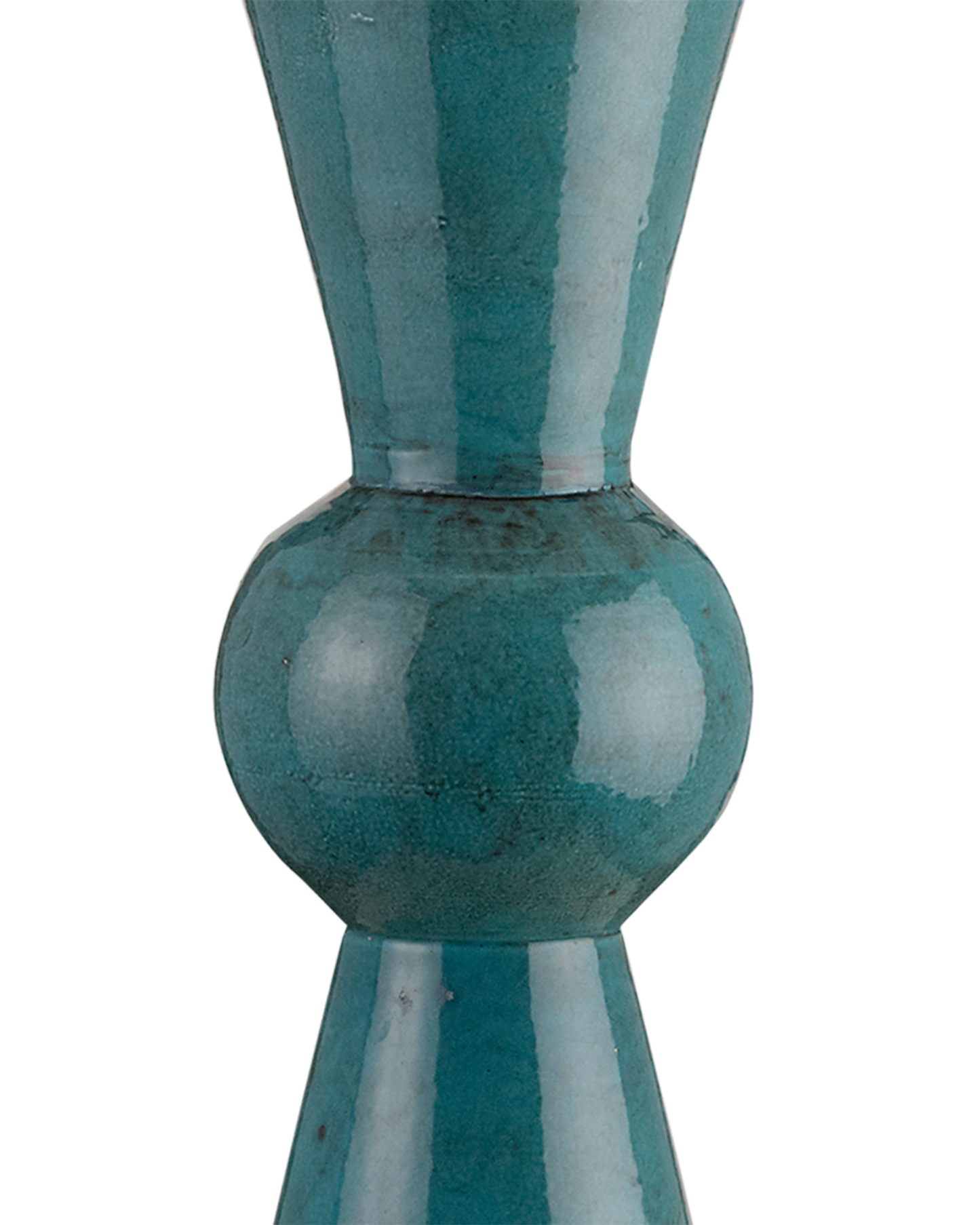 Currey & Co. Upbeat Teal Table Lamp 6896