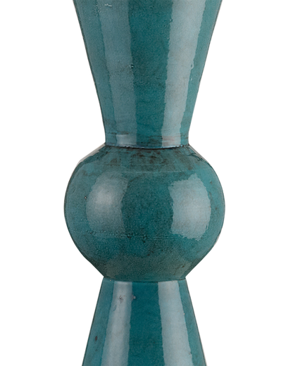 Currey & Co. Upbeat Teal Table Lamp 6896