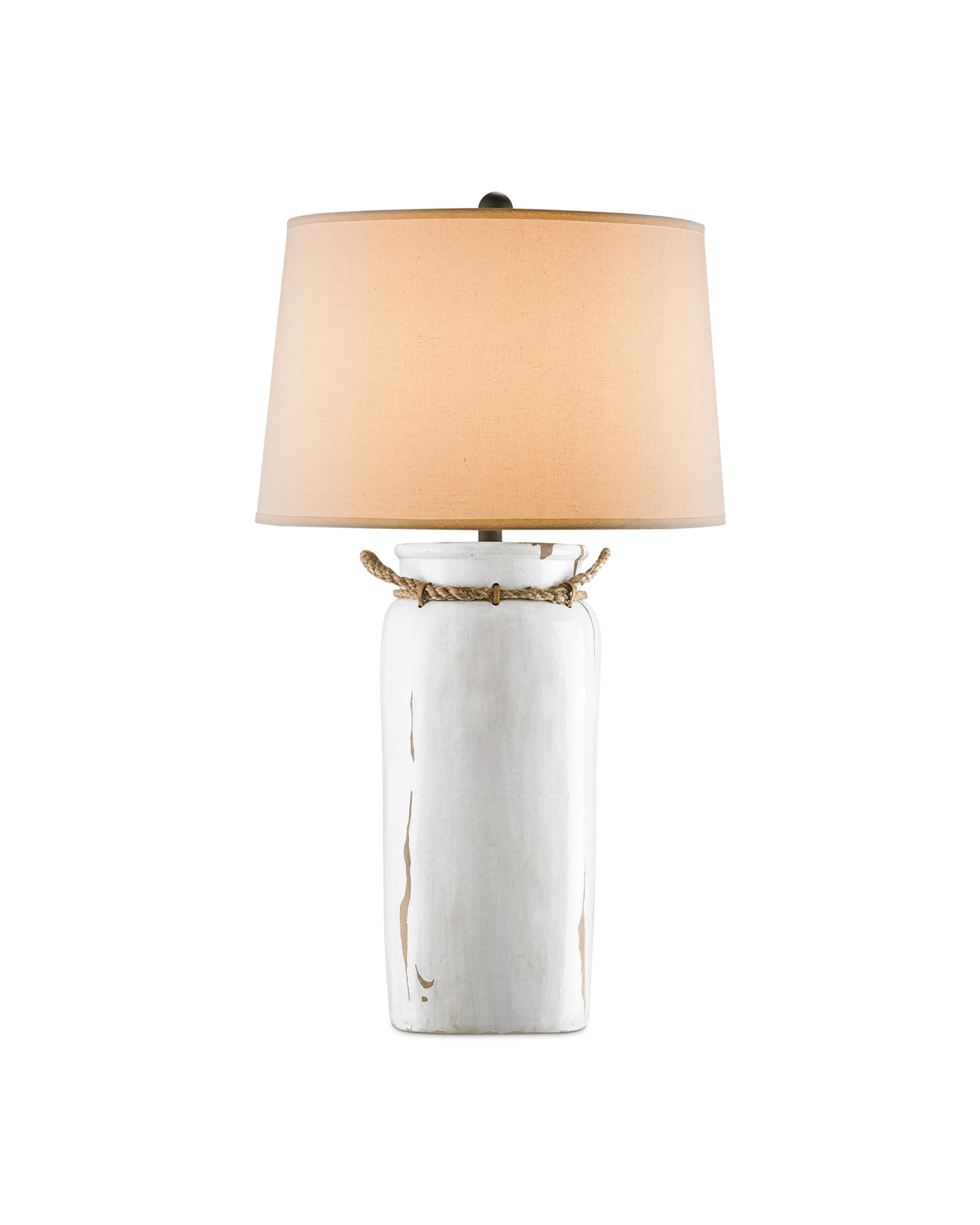 Currey & Co. Sailaway White Table Lamp 6022