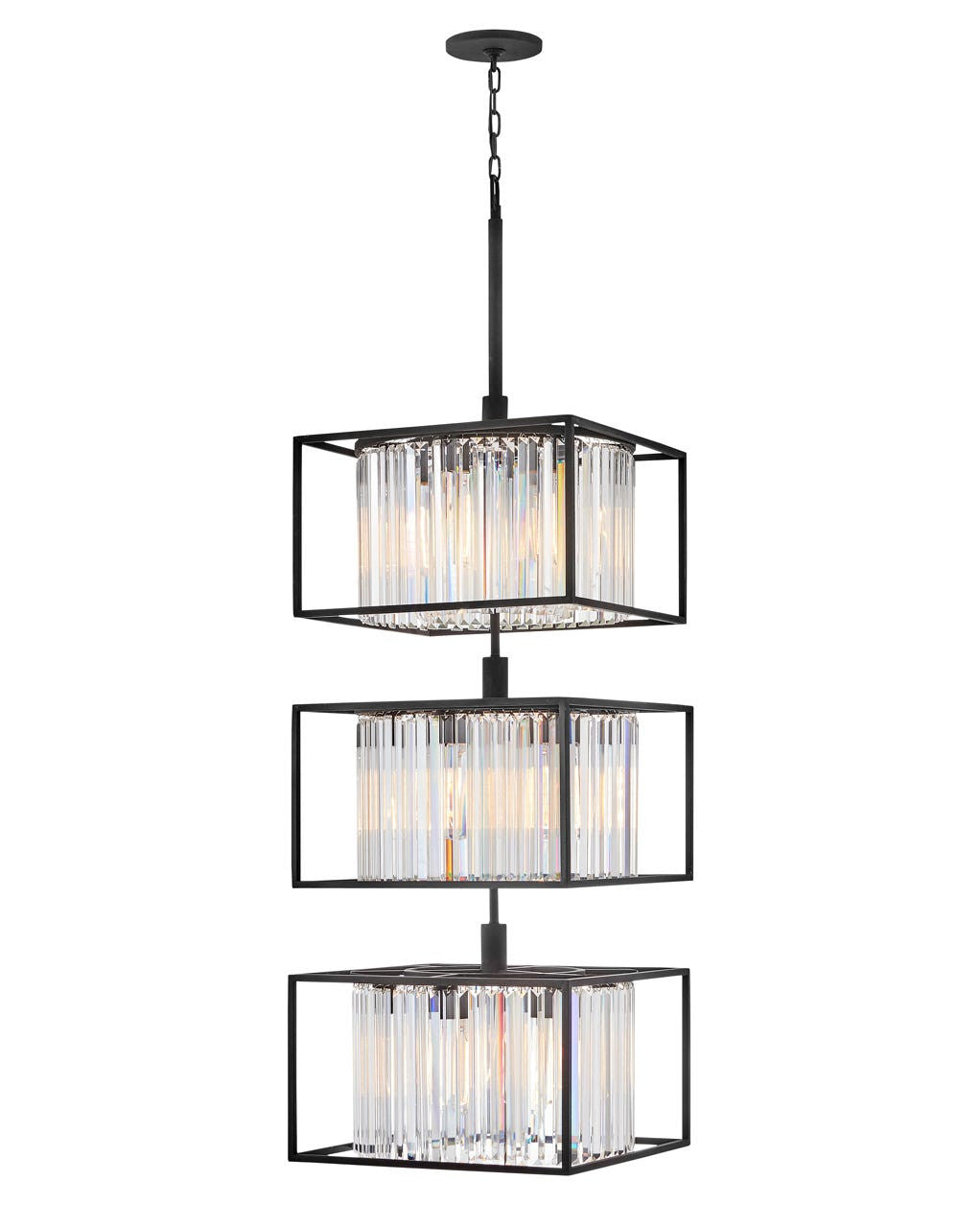 Hinkley Lighting Giada Extra Large Multi Tier in Black 4558BK