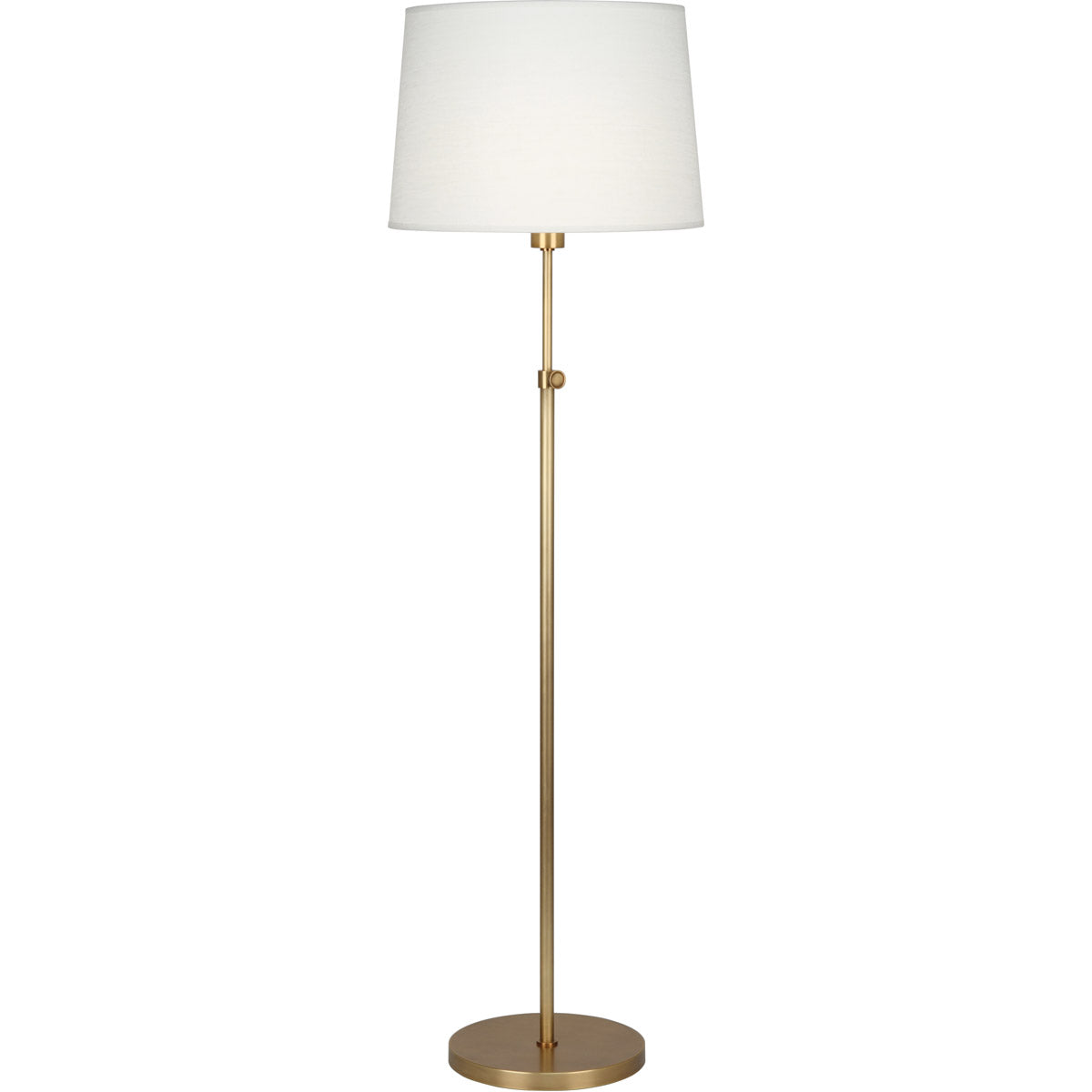 Robert Abbey  Koleman Floor Lamp in Aged Brass 463