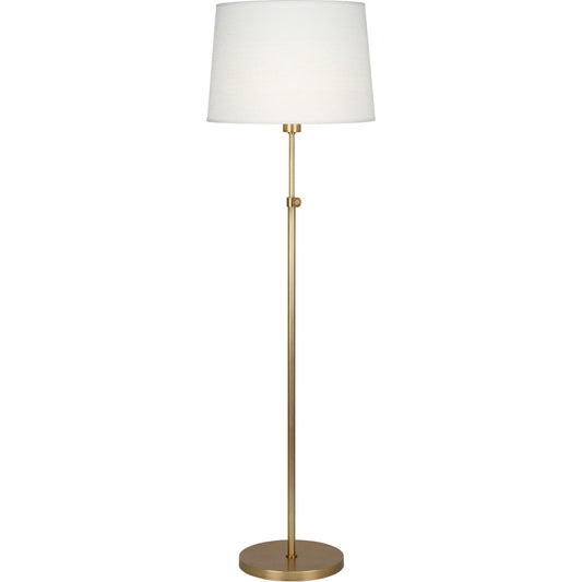 Robert Abbey  Koleman Floor Lamp in Aged Brass 463