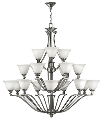 Hinkley Lighting Bolla Extra Large Three Tier Brushed Nickel 4659BN