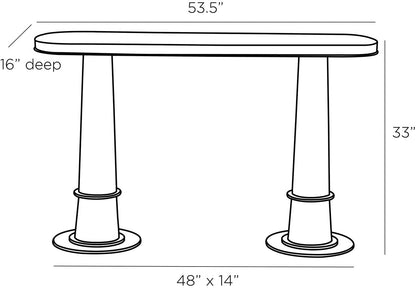 Arteriors Home Kamile Console 4662