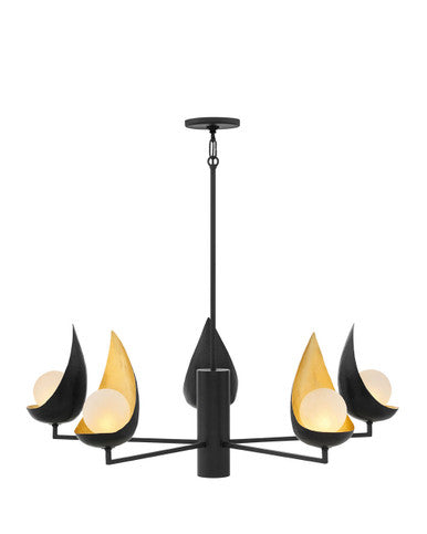 Hinkley Lighting Ren Medium Single Tier Black 47905BLK