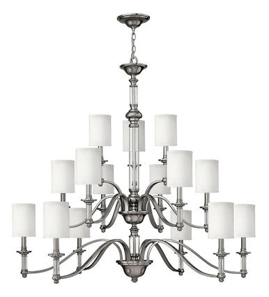 Hinkley Lighting Sussex Extra Large Three Tier Brushed Nickel 4799BN