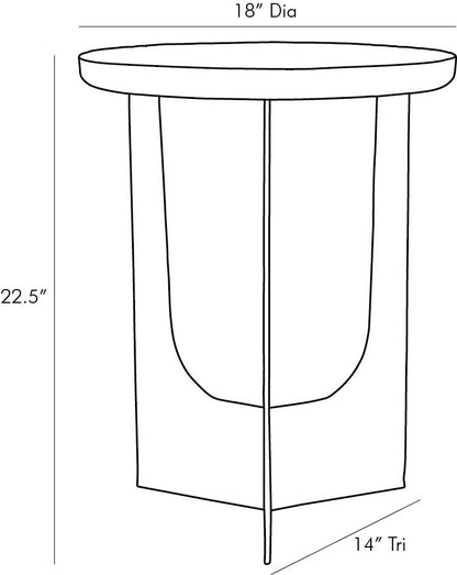 Arteriors Home Dustin End Table 4807