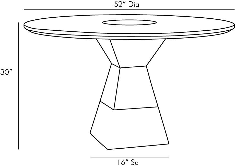 Arteriors Home Drew Dining Table 4817