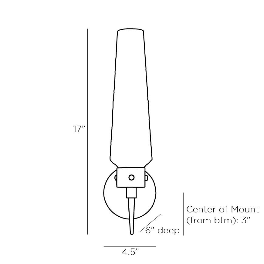 Arteriors Home Omaha Sconce 49852