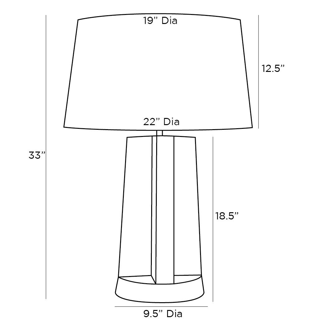 Arteriors Home Riverton Lamp 49894-689