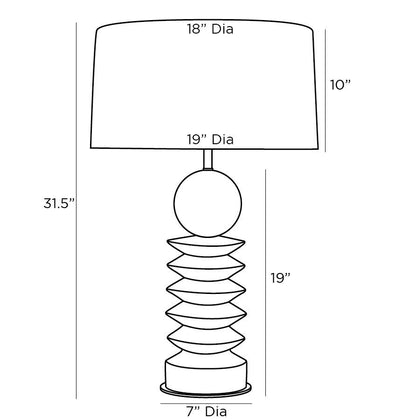 Arteriors Home Roxbury Lamp 49914-434