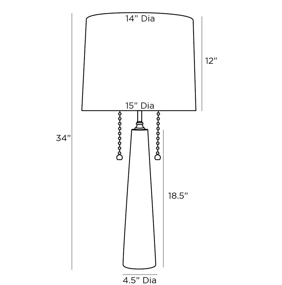 Arteriors Home Sidney Lamp 49924-711