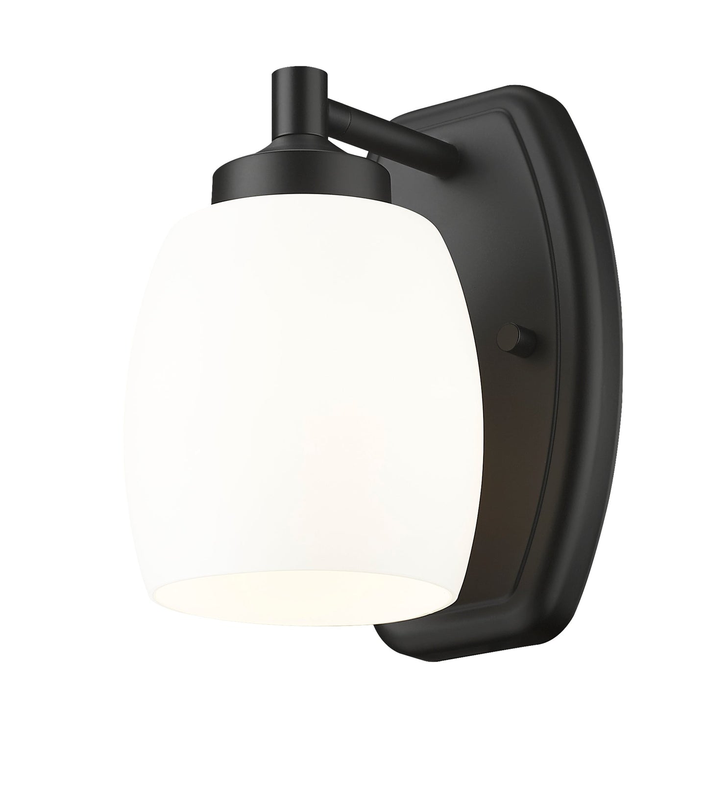 Z-Lite Kendrick 1 Light Wall Sconce in Matte Black 745-1S-MB