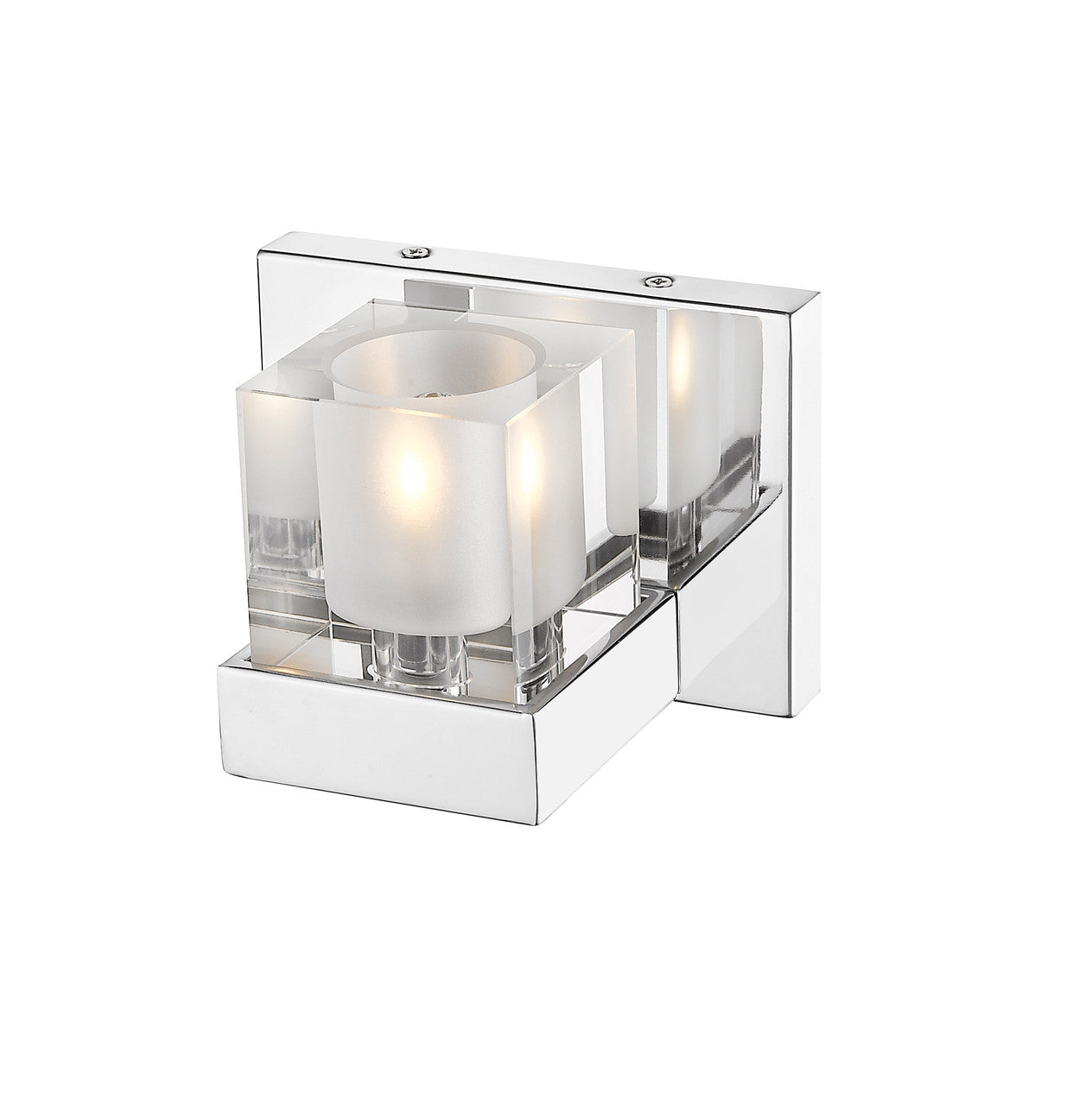 Z-Lite Fallon 1 Light Wall Sconce in Chrome 467-1S-CH-LED