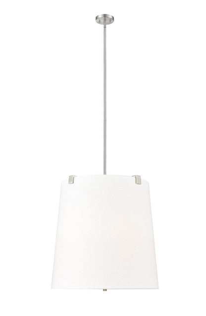 Z-Lite Weston 6 Light Pendant in Brushed Nickel 3501P24-BN