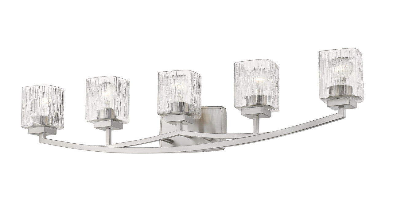 Z-Lite Zaid 5 Light Vanity in Brushed Nickel 1929-5V-BN