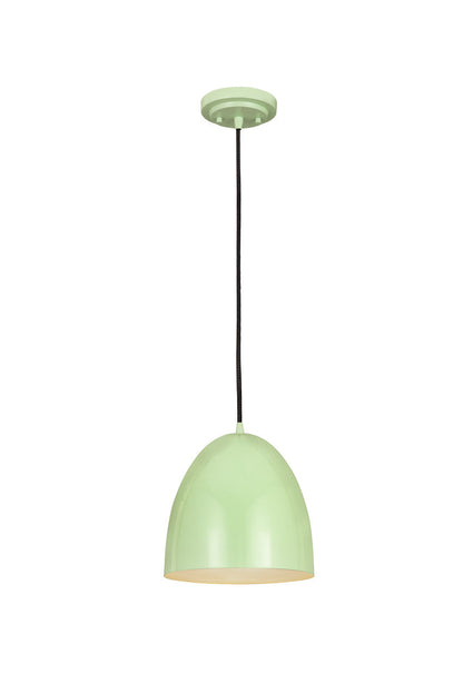 Z-Lite Z-Studio 1 Light Pendant in Mint 6012P9-MIN