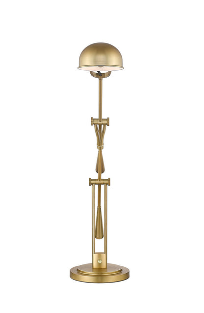 Z-Lite Grammercy Park 1 Light Table Lamp in Heritage Brass 741TL-HBR