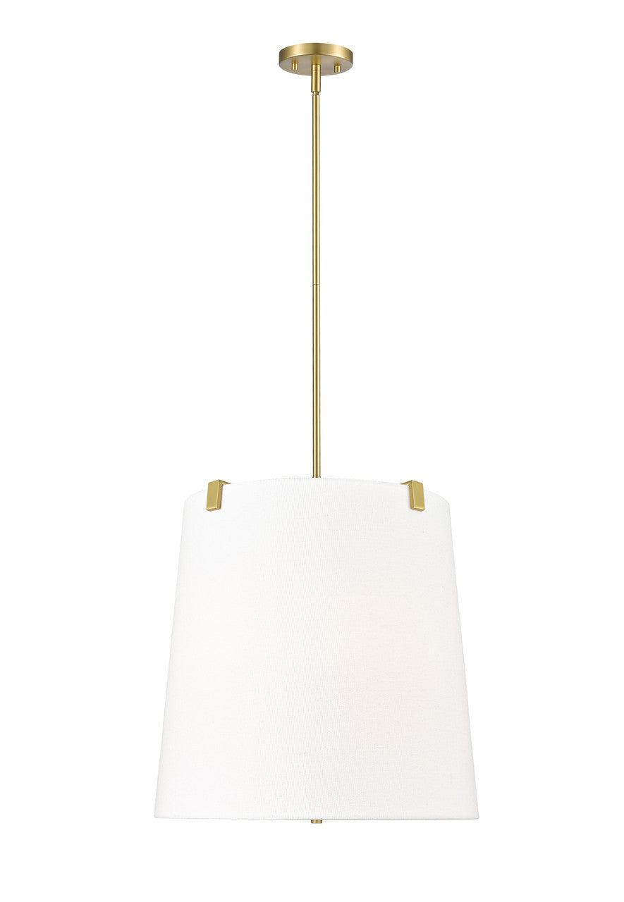 Z-Lite Weston 5 Light Pendant in Modern Gold 3501P18-MGLD