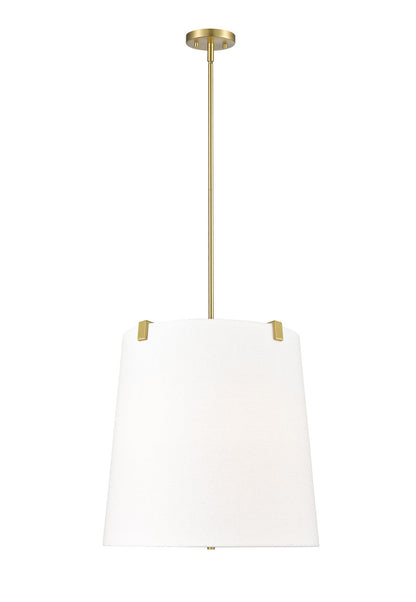 Z-Lite Weston 5 Light Pendant in Modern Gold 3501P18-MGLD