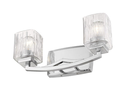 Z-Lite Zaid 2 Light Vanity in Chrome 1929-2V-CH