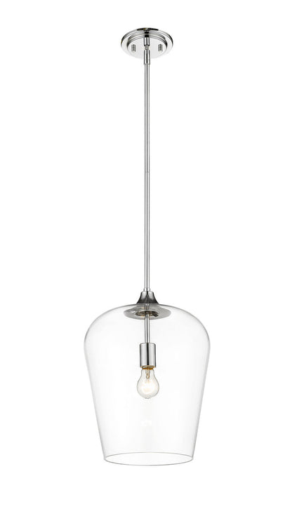 Z-Lite Joliet 1 Light Pendant in Chrome 473P12-CH