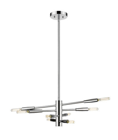 Z-Lite Ascension 8 Light Chandelier in Chrome 737-8CH