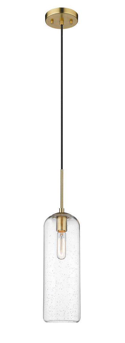 Z-Lite Monty 1 Light Pendant in Heritage Brass 738P22-HBR