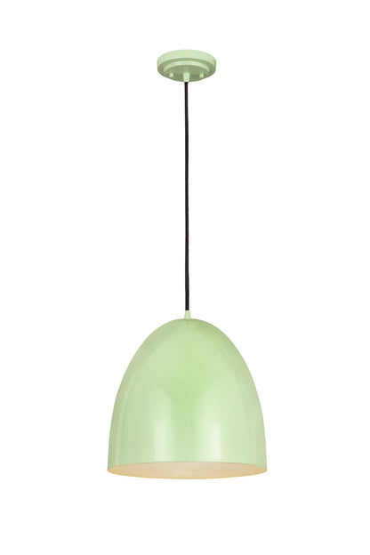 Z-Lite Z-Studio 1 Light Pendant in Mint 6012P12-MIN