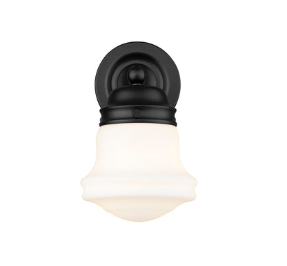 Z-Lite Vaughn 1 Light Wall Sconce in Matte Black 735-1S-MB