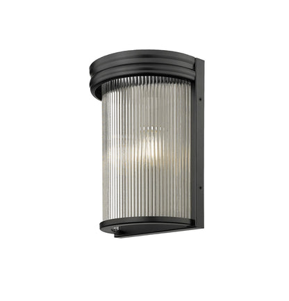 Z-Lite Carnaby 2 Light Wall Sconce in Matte Black 7504-2S-MB