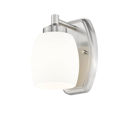 Z-Lite Kendrick 1 Light Wall Sconce in Brushed Nickel 745-1S-BN