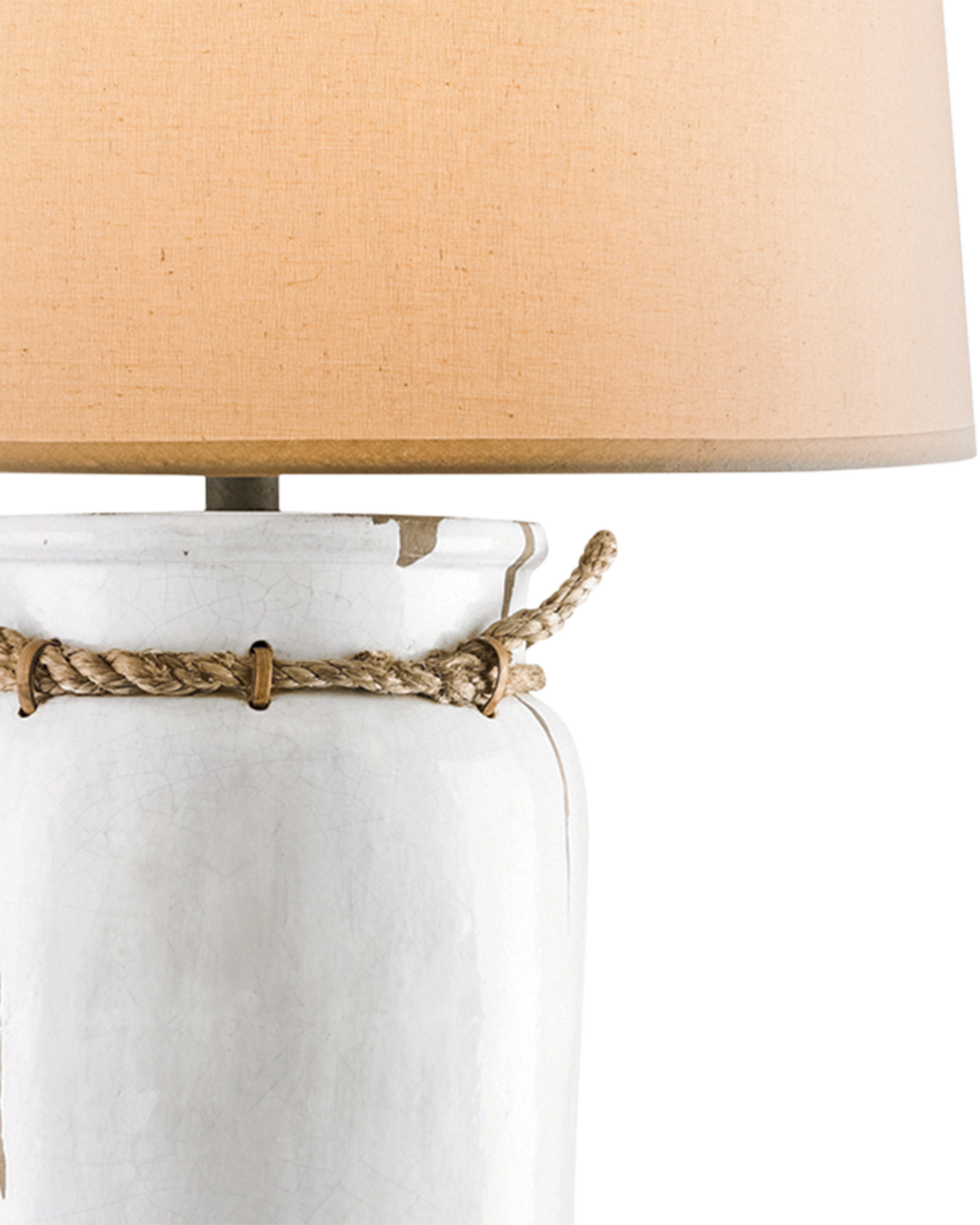 Currey & Co. Sailaway White Table Lamp 6022