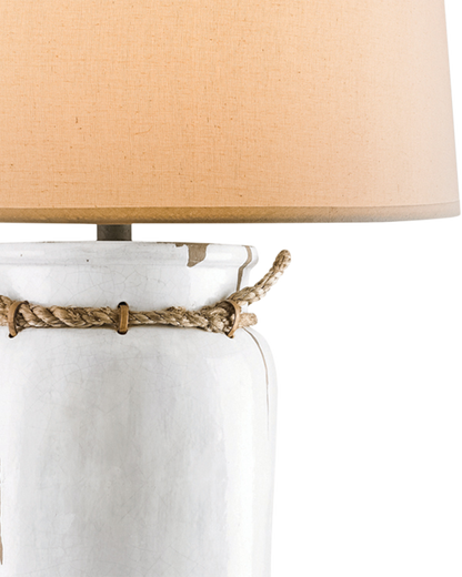 Currey & Co. Sailaway White Table Lamp 6022